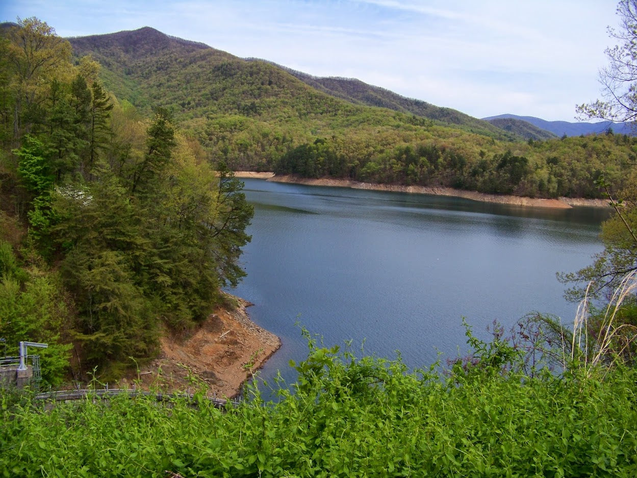 AT Fontana Dam *** DIGITAL PHOTO