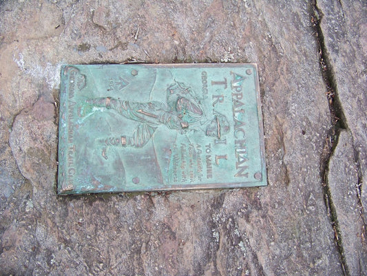 AT Springer Mountain plaque *** DIGITAL PHOTO